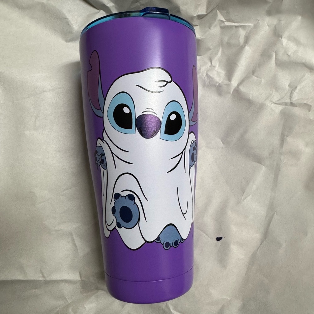 Disney Halloween Stitch Purple Tumbler